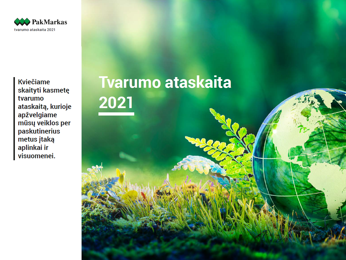 Tvarumo ataskaita 2021